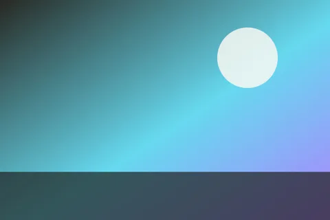 dusk, rendered in the editor palette