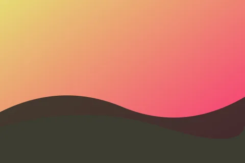 hills against a monokai sky